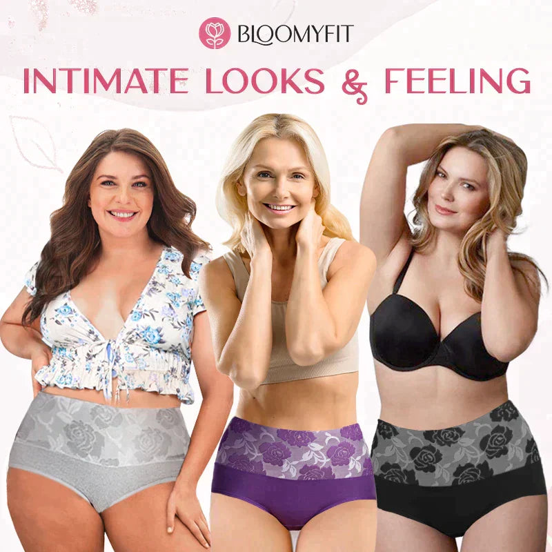 High-Waisted Tummy Control Leak-Proof Panty Slip