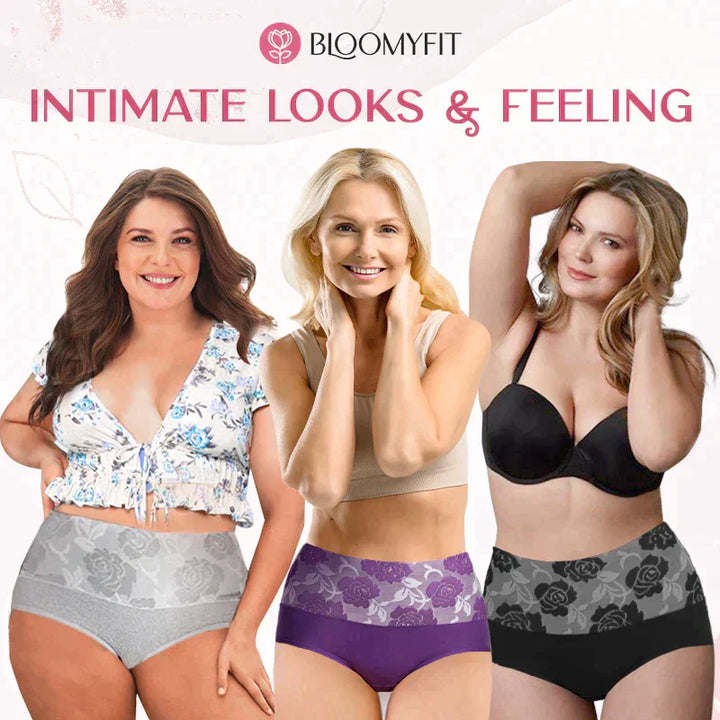 High-Waisted Tummy Control Leak-Proof Panty Slip