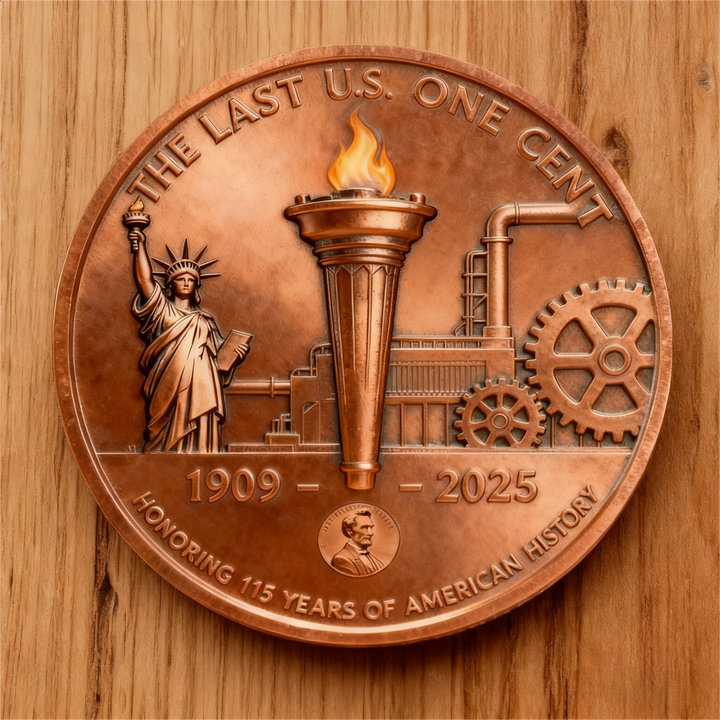 ⏰ Black Friday – zeitlich begrenztes Angebot – Lincolns letzter Penny – 11/12 aus der Philadelphia-Prägeanstalt – Limitierte Auflage Sammlermünze