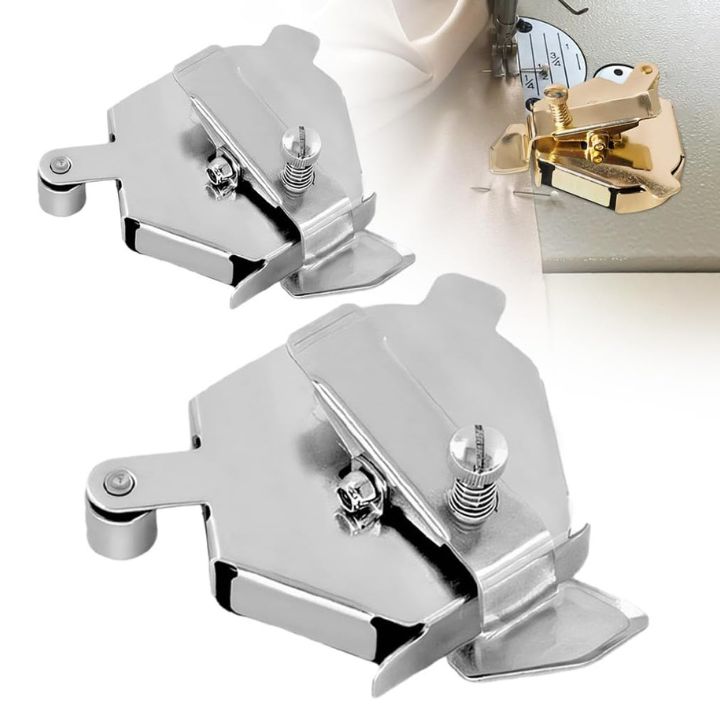 Magnetische Nahtführung | Edelstahl | Verstellbar für präzises Nähen | 1+1 Gratis