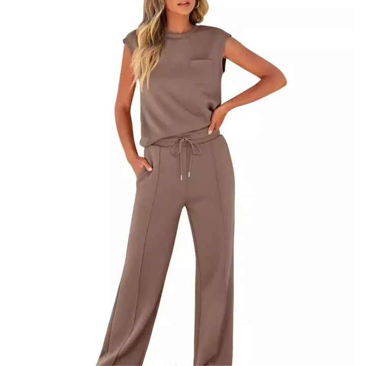 Summer loungewear set for women | Soft &amp; breathable, light &amp; airy | Co-ord two-piece for home &amp; on the go | Relaxed fit