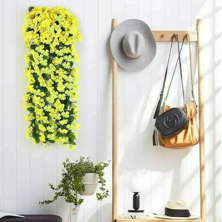 Künstliche Hängeblumen | Realistisch &amp; Pflegeleicht | Elegante Raumdekoration
