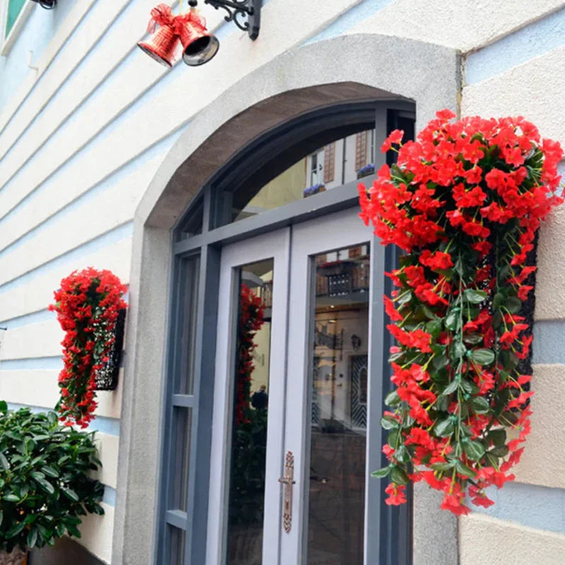 Künstliche Hängeblumen | Realistisch &amp; Pflegeleicht | Elegante Raumdekoration