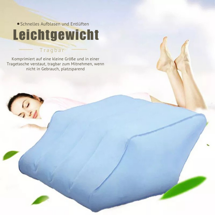 Ergonominen laskimotyyny | Jalkatuki mukavuuteen &amp; kipujen lievitykseen | 45° kallistus