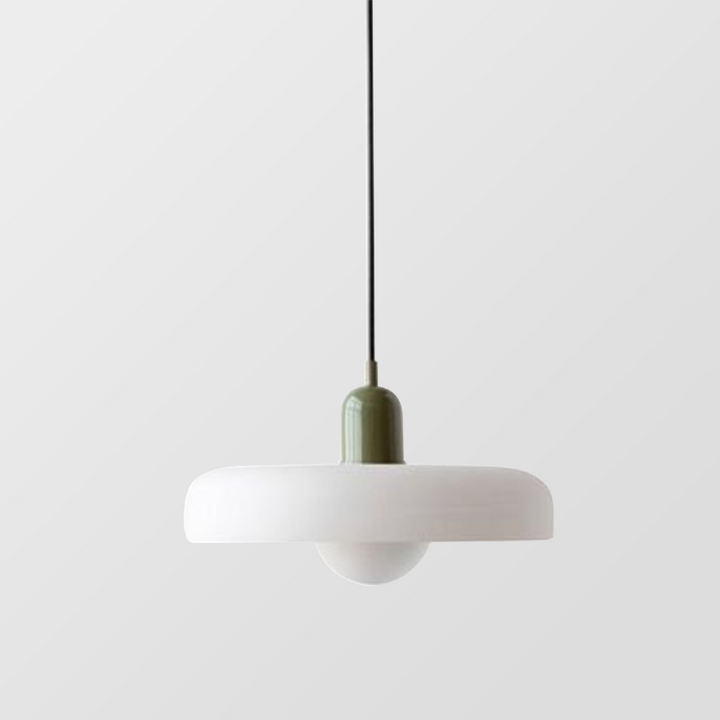 Pendant lamp made of metal &amp; glass with stained glass look | Ø25/Ø35 cm, G9 socket | Adjustable suspension | Crystal look