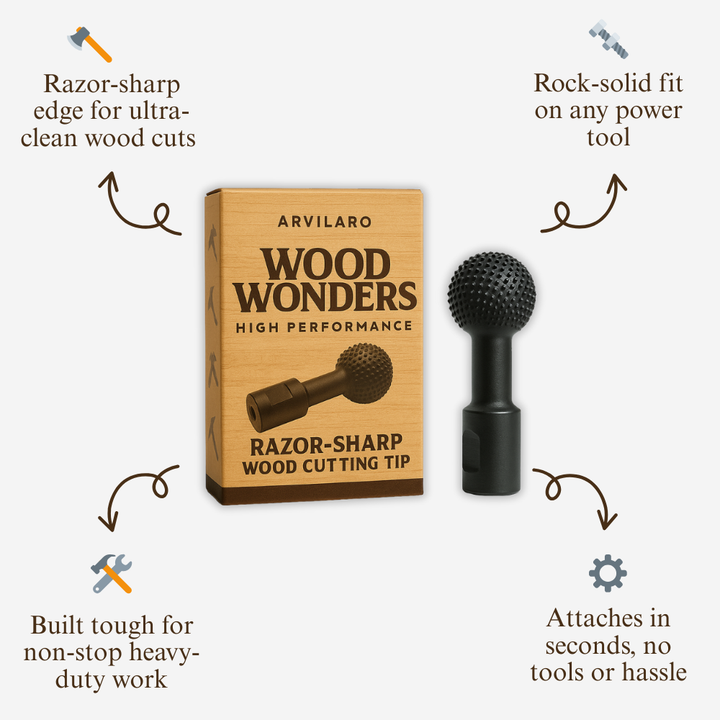 Wood Wonders™ — Master every cut with laser precision and unstoppable power