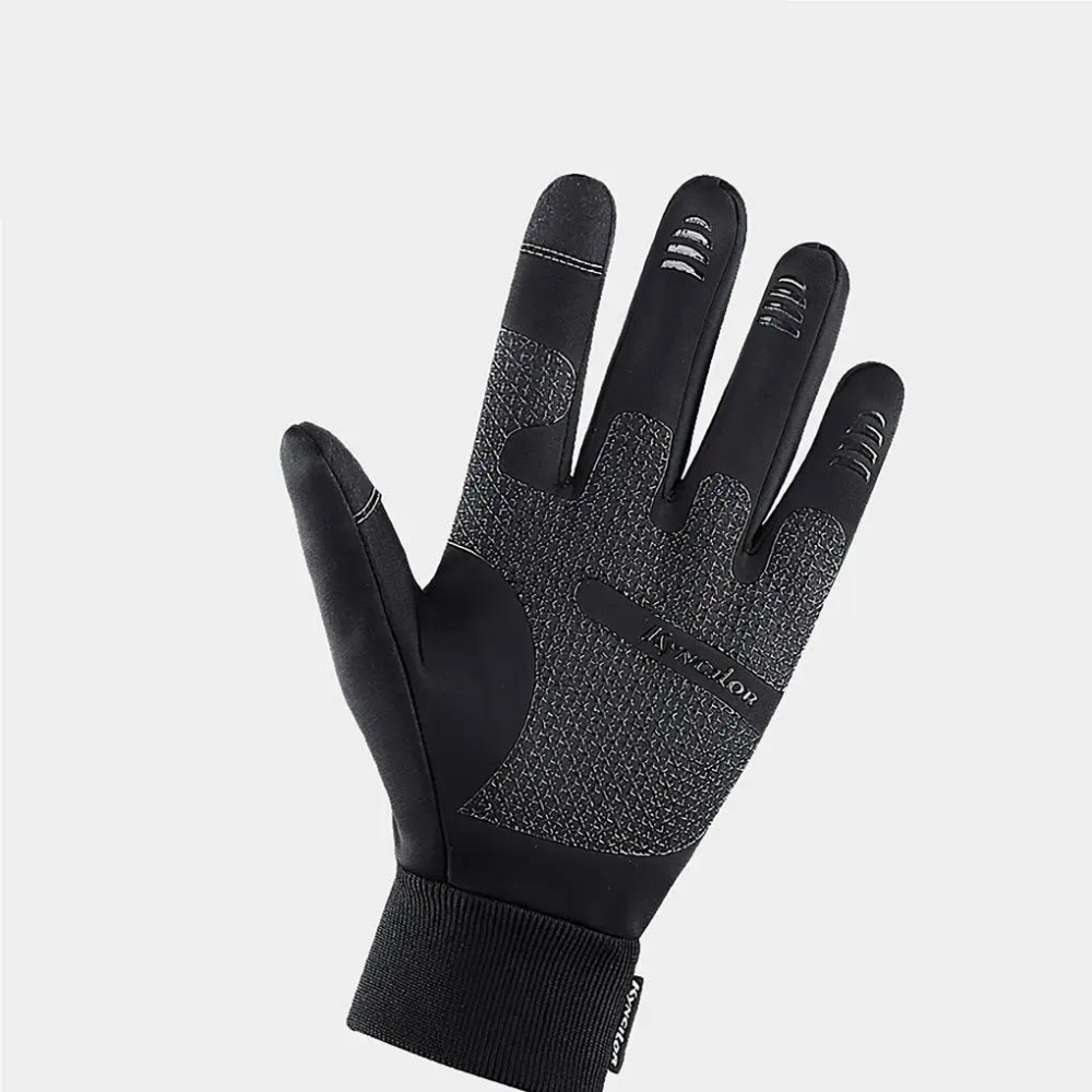 Winterhandschuhe wasserdicht mit Touchscreen | Warm gefütterte Thermohandschuhe mit Windschutz für Alltag und Outdoor