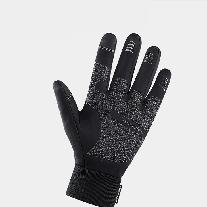 Winterhandschuhe wasserdicht mit Touchscreen | Warm gefütterte Thermohandschuhe mit Windschutz für Alltag und Outdoor