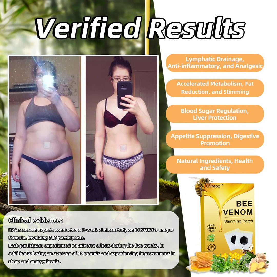 Cerotto per perdita di peso | SlimPatch™ | Cerotto detox naturale