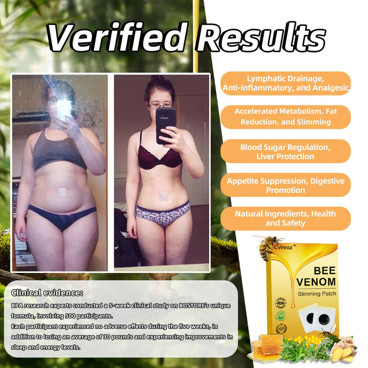 Cerotto per perdita di peso | SlimPatch™ | Cerotto detox naturale