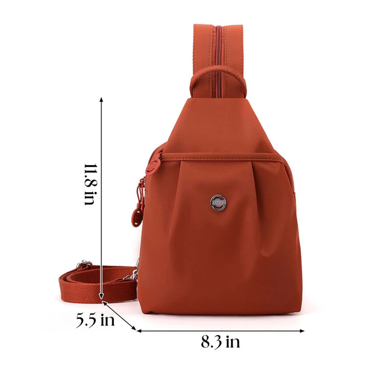 Damen Umhängetasche wasserfest | 2-in-1 Schultertasche &amp; Crossbody Tasche | 5 Fächer für Alltag, Arbeit &amp; Reisen