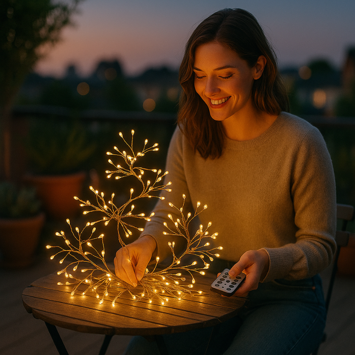 FlexiGlow | Guirlandes LED en fil de cuivre – Transformez chaque pièce avec magie ✨