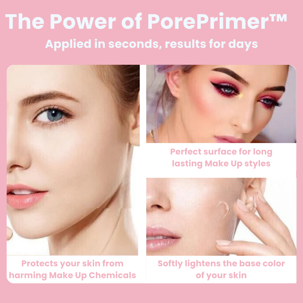 PorePrimer™ Die unsichtbare Porencreme | Blitzangebot: 1+1 GRATIS