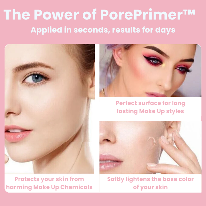 PorePrimer™ Die unsichtbare Porencreme | Blitzangebot: 1+1 GRATIS