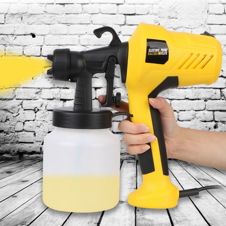 Elektrische Farbspritzpistole | 500W Lackiergerät für schnelle Farbauftragung auf Wände, Möbel und Oberflächen