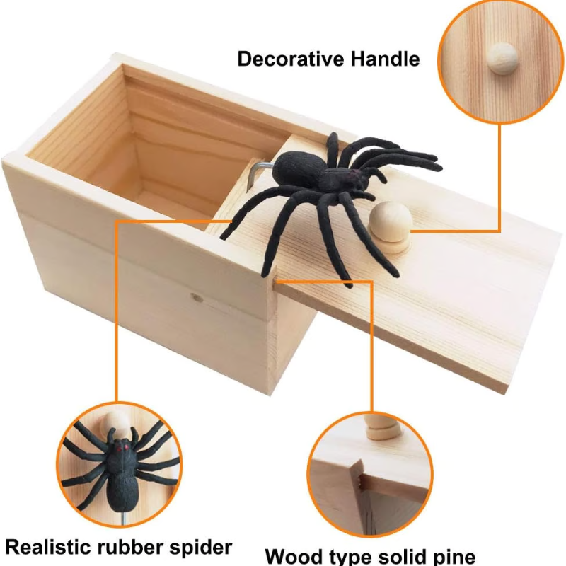 ScareBox – La boîte à farces ultime pour araignées