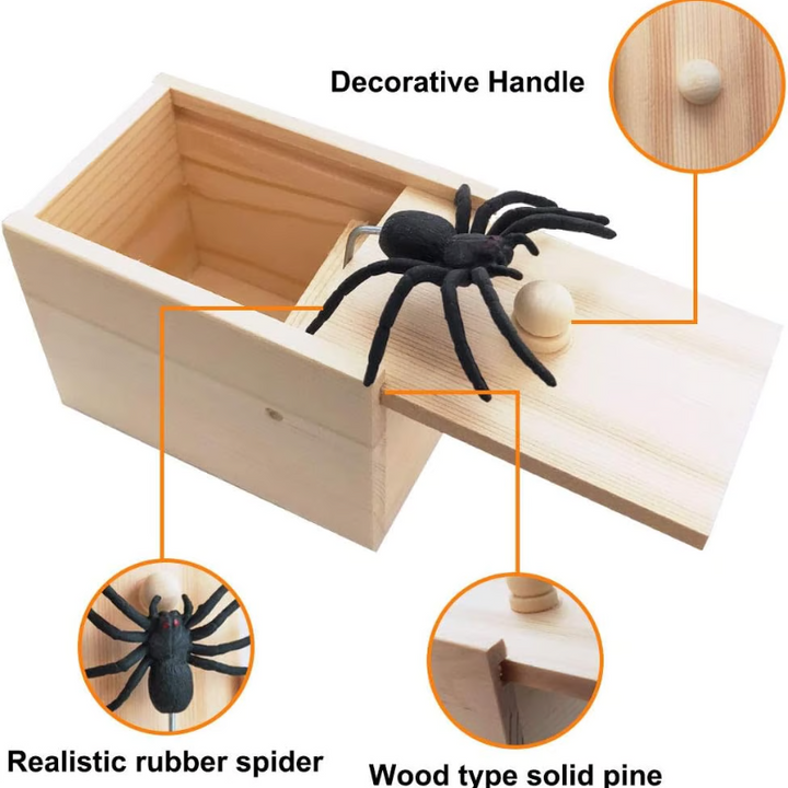ScareBox – La boîte à farces ultime pour araignées
