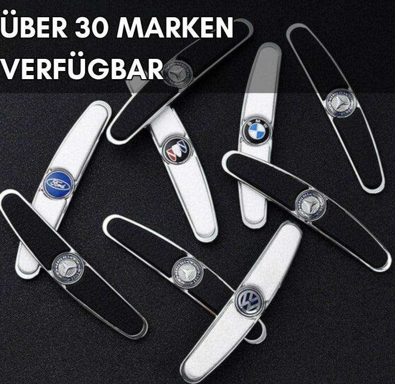 Autoschutzschild gegen Parkdellen | Tür- &amp; Stoßfängerschutz selbstklebend | Lackschonend &amp; flexibel | Universal-Passform