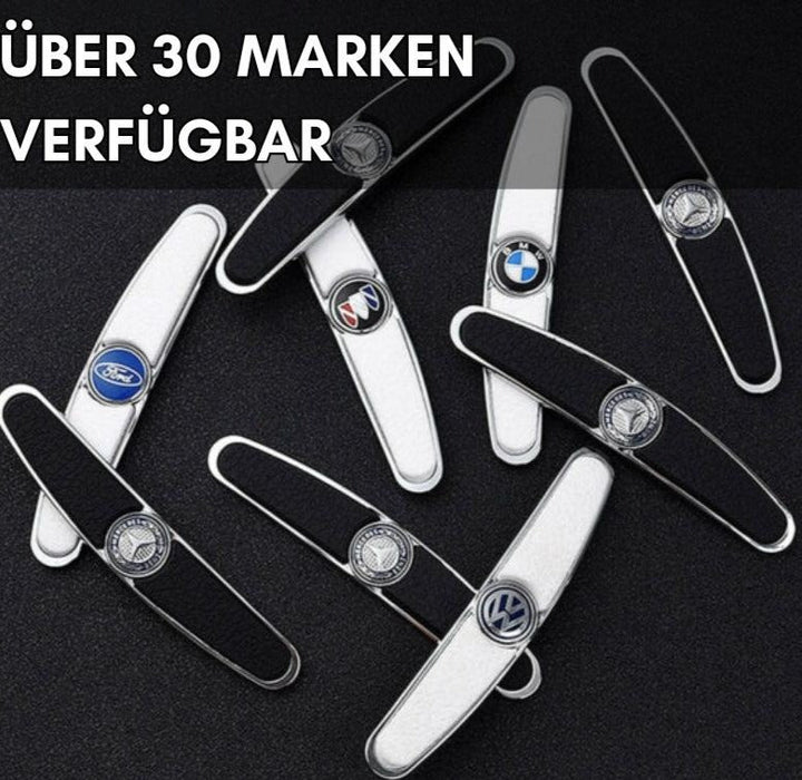 Autoschutzschild gegen Parkdellen | Tür- &amp; Stoßfängerschutz selbstklebend | Lackschonend &amp; flexibel | Universal-Passform