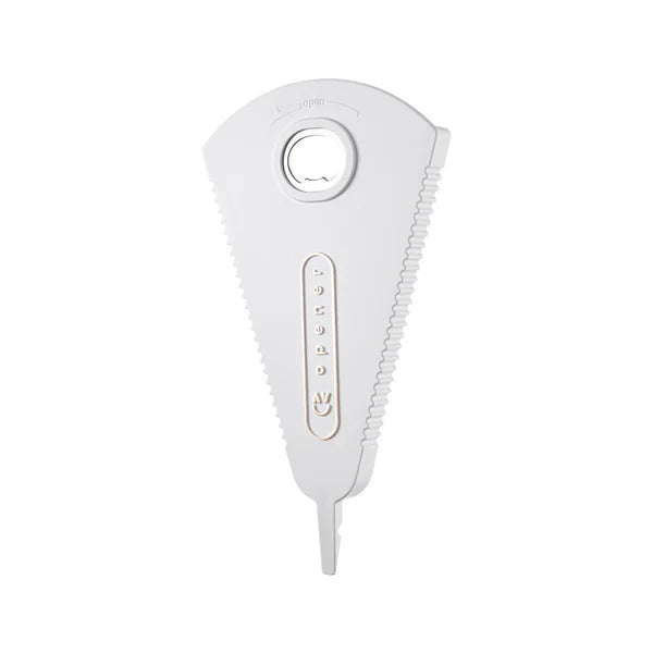 Multifunktionaler 6-in-1 Dosen- &amp; Flaschenöffner mit Anti-Rutsch-Griff | Für Gläser, Flaschen &amp; Verpackungen | 19×9 cm Küchenhelfer