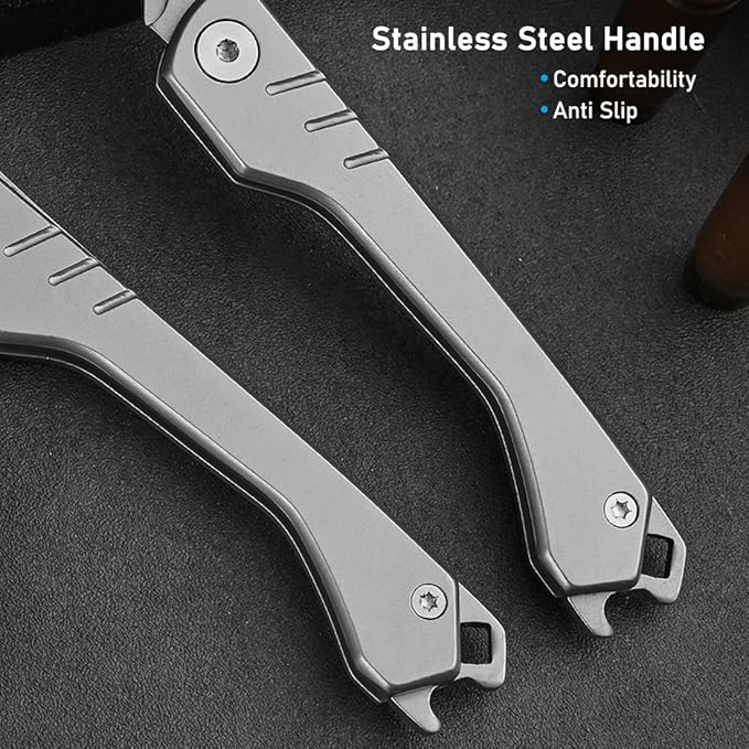 BladeSwift - Bisturi pieghevole con 10 lame intercambiabili