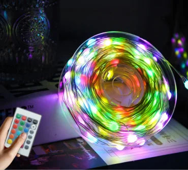 50% DE RÉDUCTION | Sapins de Noël LED multicolores SparkleLights™ | 12 modes lumineux | Résistant aux intempéries IP44 | Télécommande &amp; minuterie