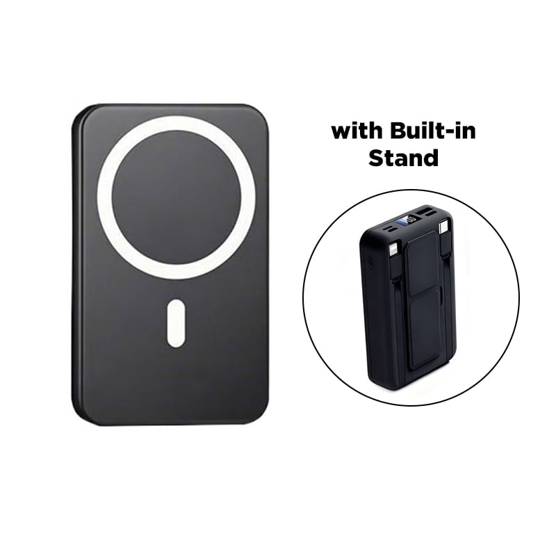 Magnet Powerbank | Tragbare MagSafe Powerbank mit kabellosem Schnellladen