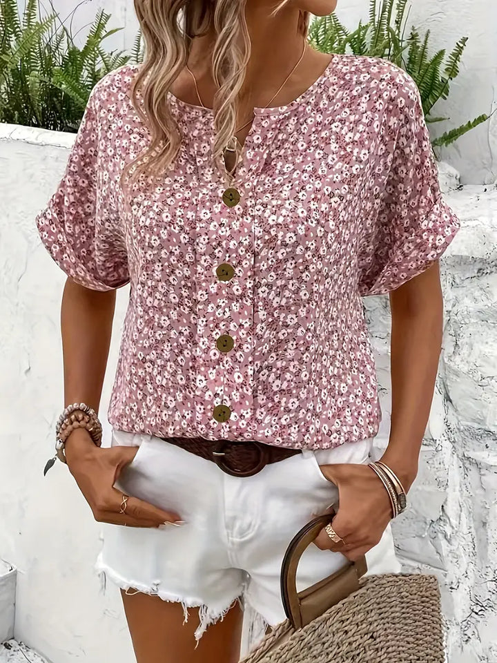 Lina – Top estivo corto con tocco femminile