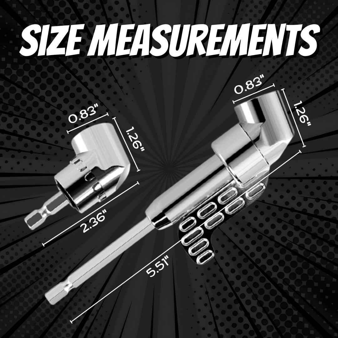 FlexiDrive - 105° gebogener Bohrer-Adapter