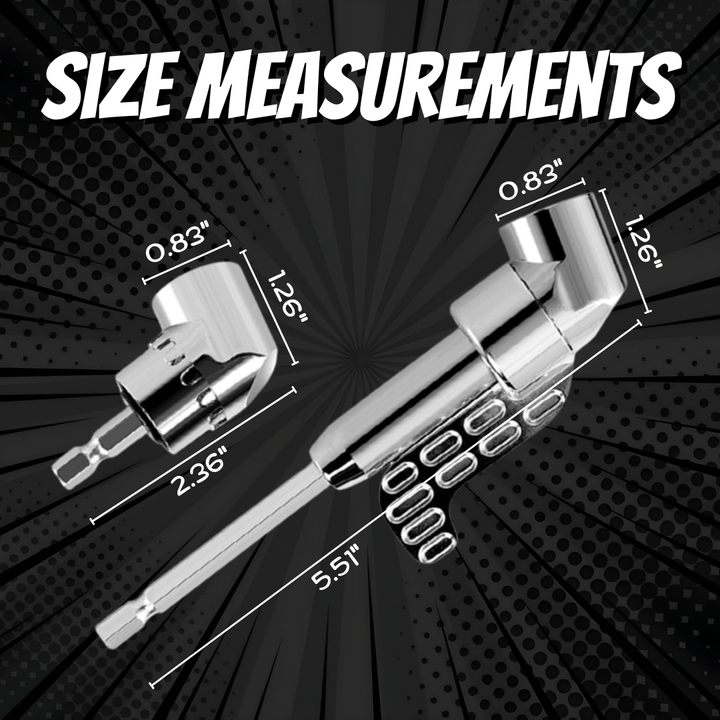 FlexiDrive - 105° gebogener Bohrer-Adapter