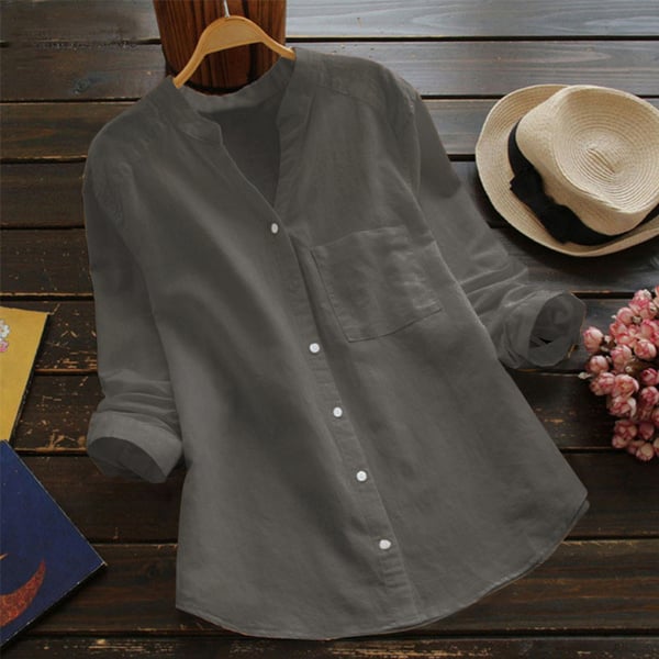 Dana | Chemise légère en lin pour femme style estival