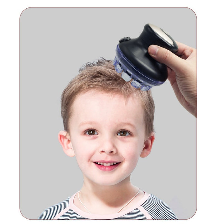 Automatic hair clipper with 360° rotary head | 3 length settings, stainless steel blades | LED display, USB-C in 2 hours
