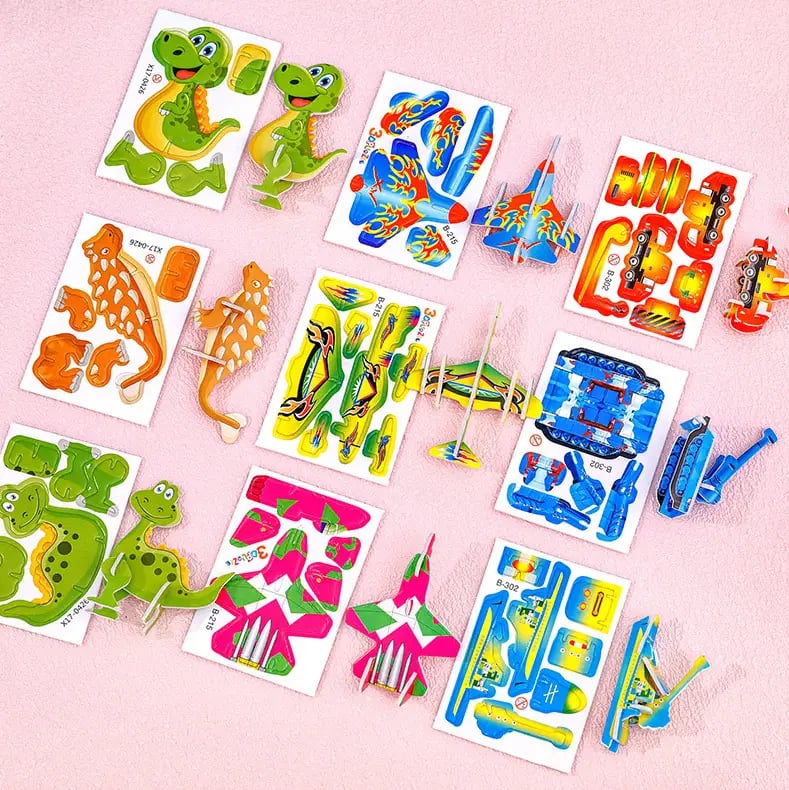 BrainBlox – 3D Cartoon-Puzzle für Kinder