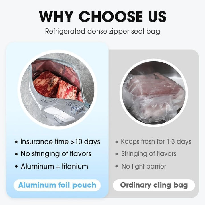 FreshKeep – Sacs de rangement réutilisables en feuille d&