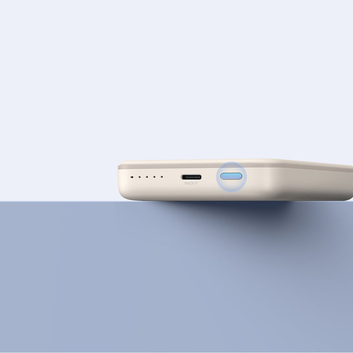 Magnetische Powerbank 10.000 mAh | Kabelloses 20W Schnellladegerät mit USB-C &amp; MagSafe-kompatibel