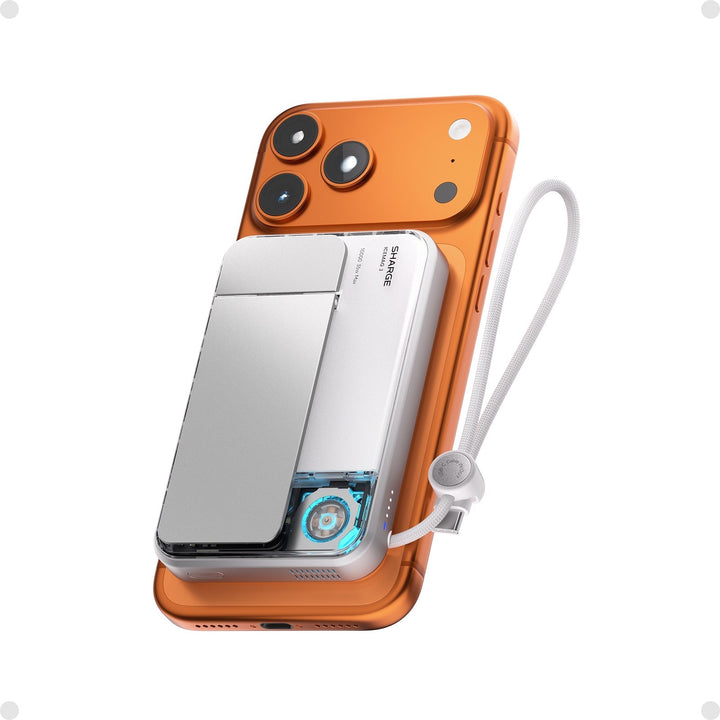 Magnetische Powerbank 10.000 mAh | Qi2 25W Wireless &amp; 35W USB-C Schnellladegerät mit aktiver Kühlung