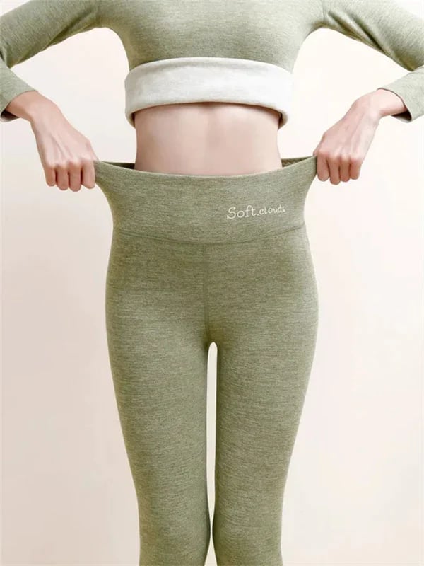 Naisten thermo-legginssit fleecevuorella | erityisen lämpimät ja joustavat | 9/10-pituus, muotoileva istuvuus | S–4XL