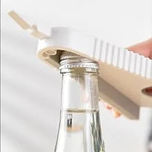 Multifunktionaler 6-in-1 Dosen- &amp; Flaschenöffner mit Anti-Rutsch-Griff | Für Gläser, Flaschen &amp; Verpackungen | 19×9 cm Küchenhelfer