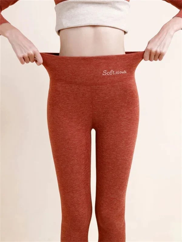 Naisten thermo-legginssit fleecevuorella | erityisen lämpimät ja joustavat | 9/10-pituus, muotoileva istuvuus | S–4XL