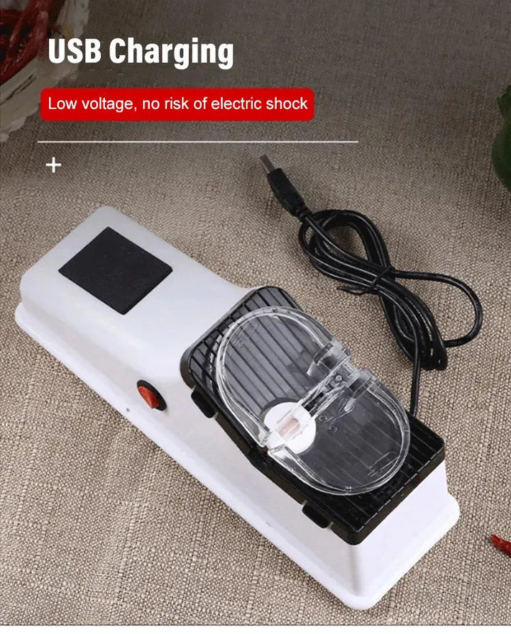 Aiguiseur de couteaux électrique multifonctionnel des deux côtés