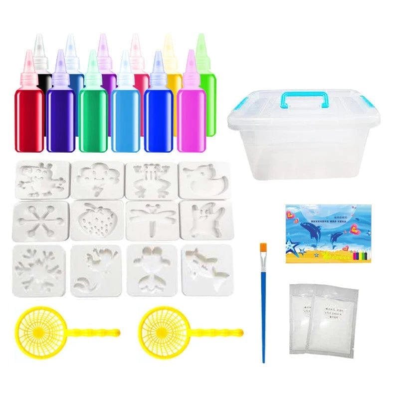 Sensorisches Gel-Fidget-Spielzeug Set | Squishy Stressball &amp; Fidget Toy für Entspannung und Fokus | Weiches Quetschgefühl | Für Kinder &amp; Erwachsene