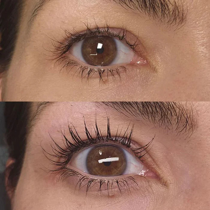 Wimpernserum mit Peptid 0,24 oz | unterstützt Wimpernwachstum &amp; Dichte | pflegende Formel | präziser Eyeliner-Applikator