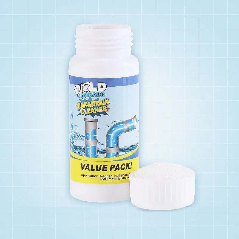 Drain Cleaner 110 g Against Clogs | Quickly Dissolves Hair, Grease &amp; Soap Residue | For Kitchen, Bathroom &amp; Shower, Easy to Use