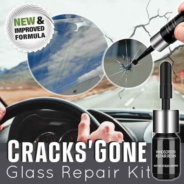 1+1 GRATIS | Reparatursatz™ Riparazione immediata del vetro