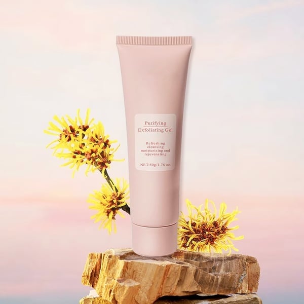 Gel esfoliante per pelle dall’aspetto più liscio | Gel esfoliante delicato contro zone ruvide e incarnato irregolare | Per viso e corpo, 1,8 oz