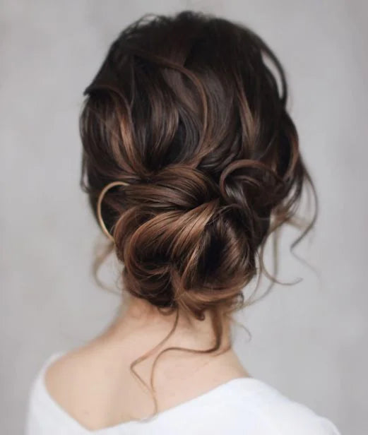 Dutt-Haarteil | Zum Anclippen für mehr Volumen, natürlicher Messy-Bun-Look und sicheren Halt