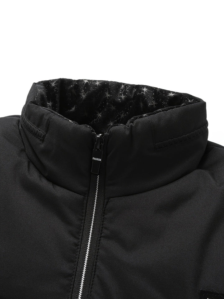 Herren Steppjacke | Gefütterte Übergangsjacke mit praktischen Taschen für Alltag, Freizeit und kühle Tage