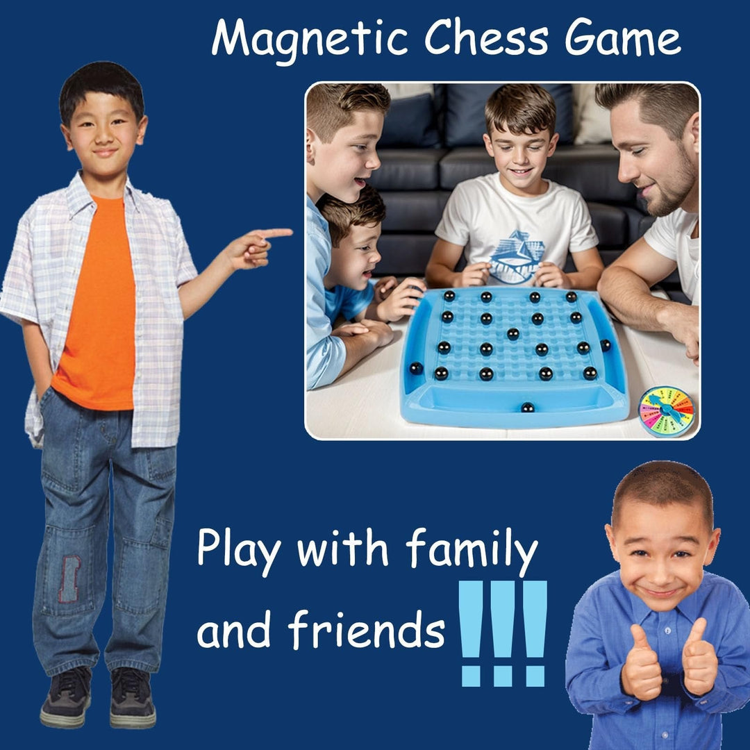 Magnetisches Strategiespiel „Magnetrix“ – schnelle Duelle mit Magnet-Clash-Twist | Sofort spielbereit, für alle Altersgruppen | Set-Optionen