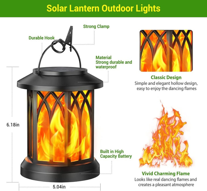 Twilight Ember – Flammenlaterne für gemütliche Outdoor-Abende