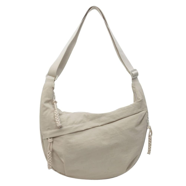 Nylon-Umhängetasche | Leichte Schultertasche mit mehreren Reißverschlussfächern und verstellbarem Schulterriemen